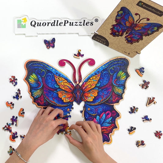 Discover the Fascinating World of Intergalaxy Butterfly Wooden Jigsaw Puzzle