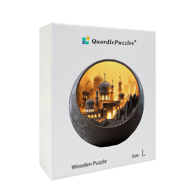 Palace of Light Wooden Jigsaw Puzzle