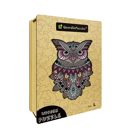 Colorful Owl Puzzle