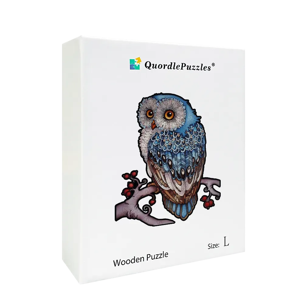 Blue Tailed Owl Jigsaw Puzzle