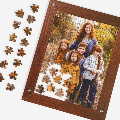 Custom Photo Puzzles+Picture Frame