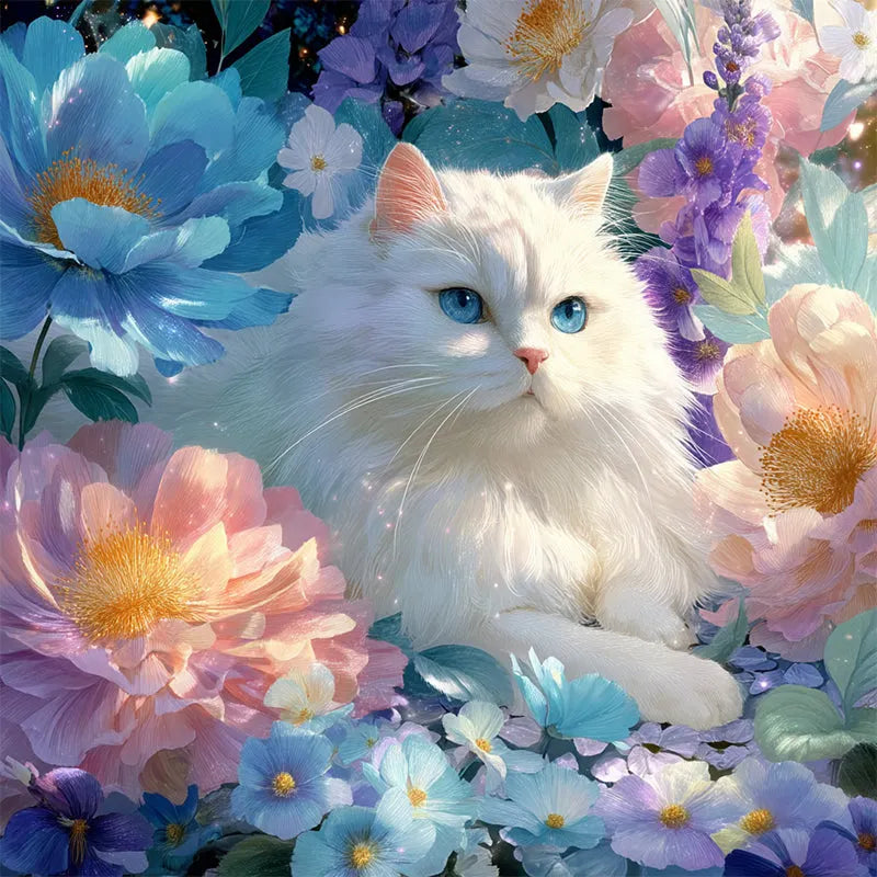 Fairytale Cat Wooden Jigsaw Puzzle