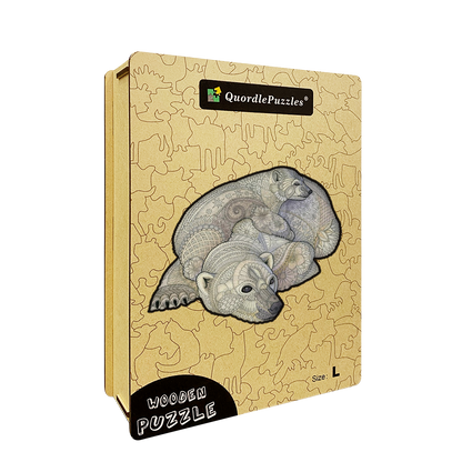 White Polar Bear Jigsaw Puzzle