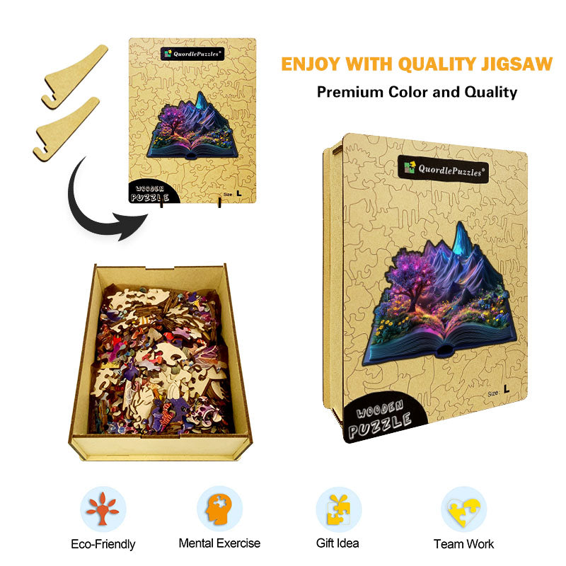 3D Volcanic Eruption Wooden Jigsaw Puzzle