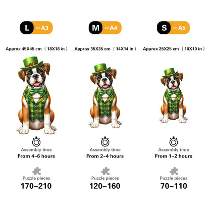 🔥LAST DAY 93% -St Patrick's Day Boxer Dog