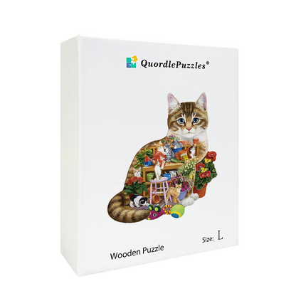 Cat Labor Jigsaw Puzzle