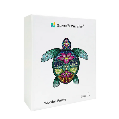 Turtle Sage Wooden Jigsaw Puzzle