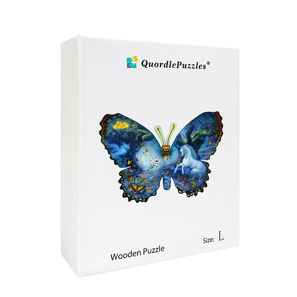 🔥LAST DAY 82% OFF-Butterflies and Unicorns puzzle