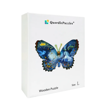 🔥LAST DAY 82% OFF-Butterflies and Unicorns puzzle