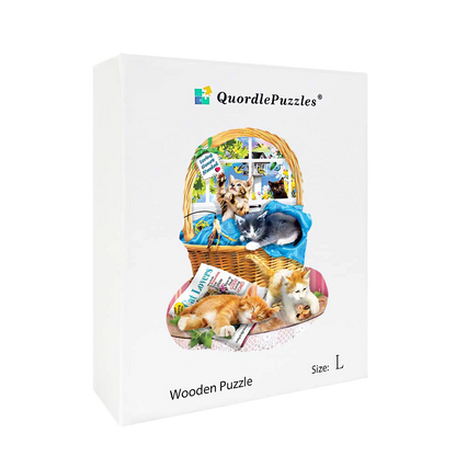 🔥LAST DAY 93% -Special Shaped Wooden Jigsaw Puzzle