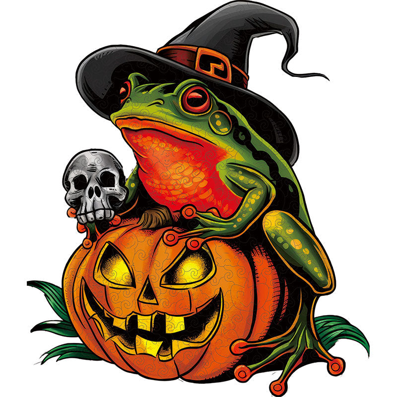 🔥LAST DAY 84% OFF - Halloween Frog Pumpkin