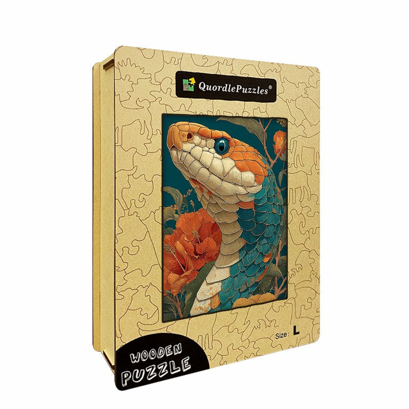 King Cobra Wooden Jigsaw Puzzle