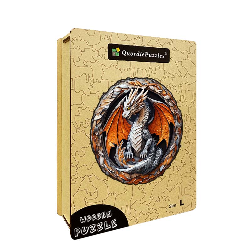 3D Dragon Wooden Jigsaw Puzzle