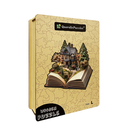 3D Victorian Manor Wooden Jigsaw Puzzle