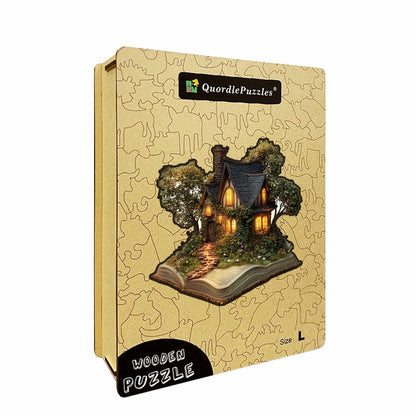 3D Cozy Cottage Wooden Jigsaw Puzzle