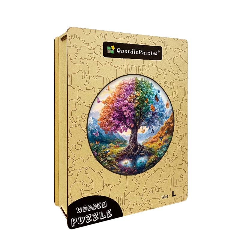 3D Butterfly Tree Wooden Jigsaw Puzzle