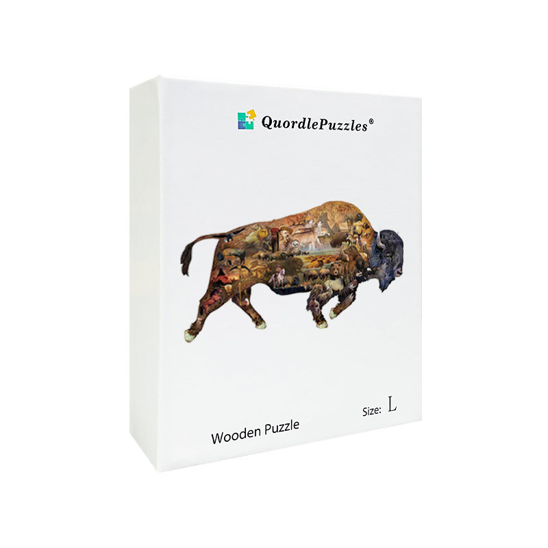 🔥LAST DAY 89% -Prairie Dweller Wooden Jigsaw Puzzle