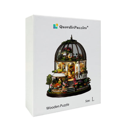 Botanical House Wooden Jigsaw Puzzle