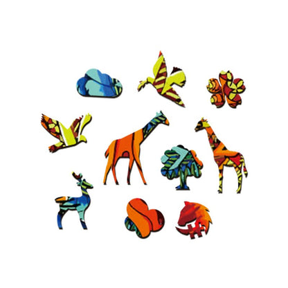 Curious Giraffe Jigsaw Puzzle