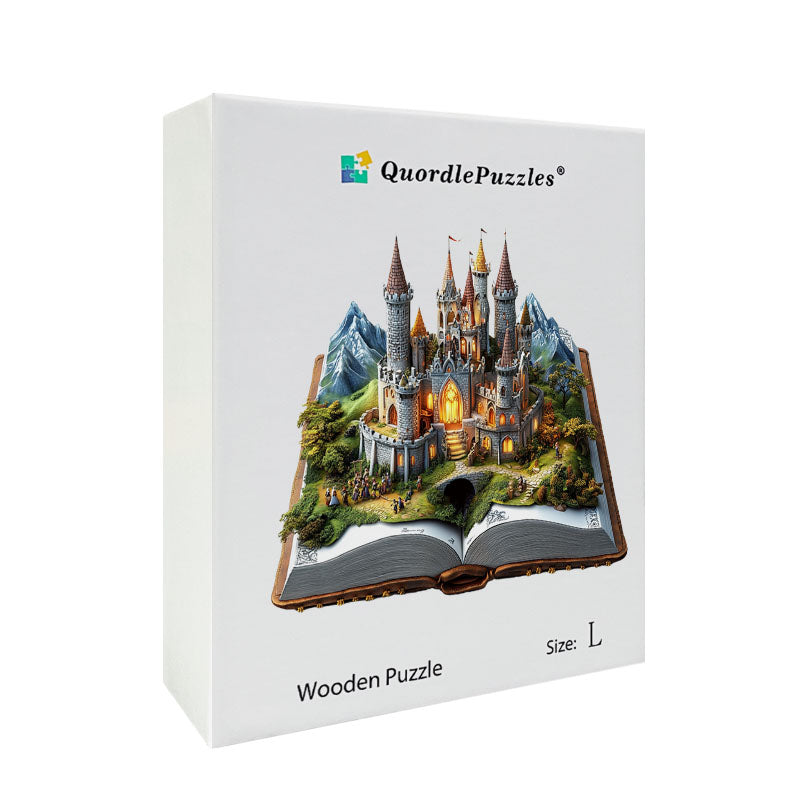 3D Enchanted Castle Wooden Jigsaw Puzzle