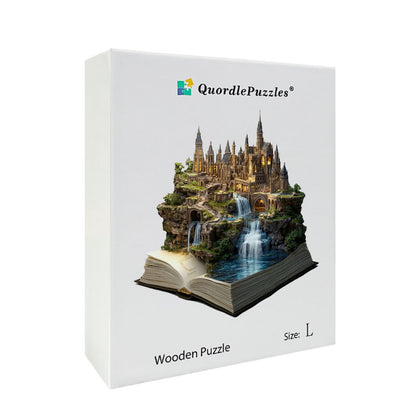 3D Gothic Castle Wooden Jigsaw Puzzle