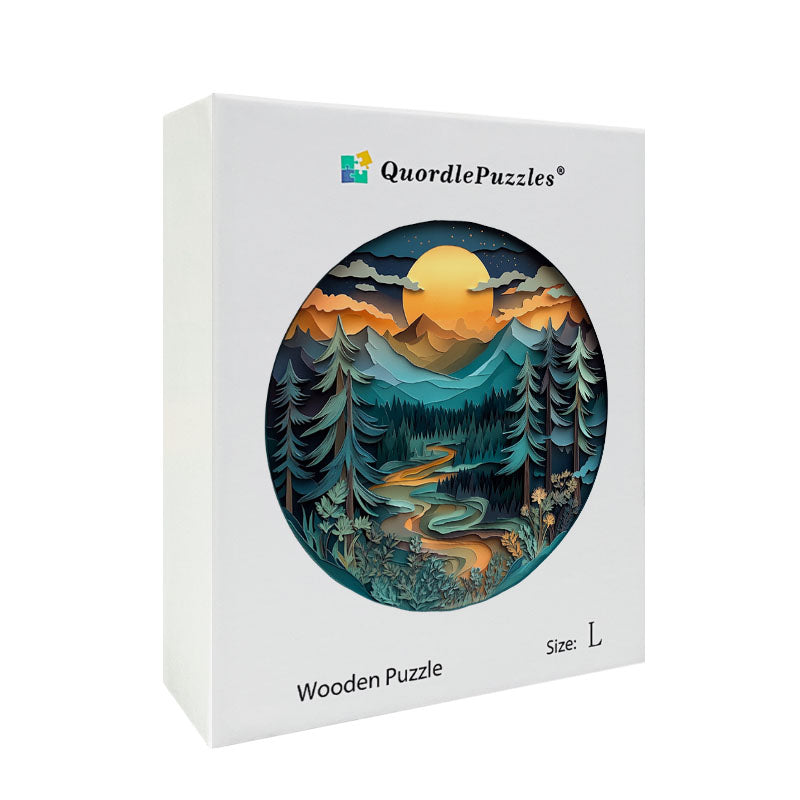 🔥LAST DAY 85% OFF - Moonlit Mountain Path