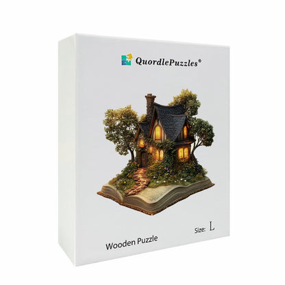 3D Cozy Cottage Wooden Jigsaw Puzzle