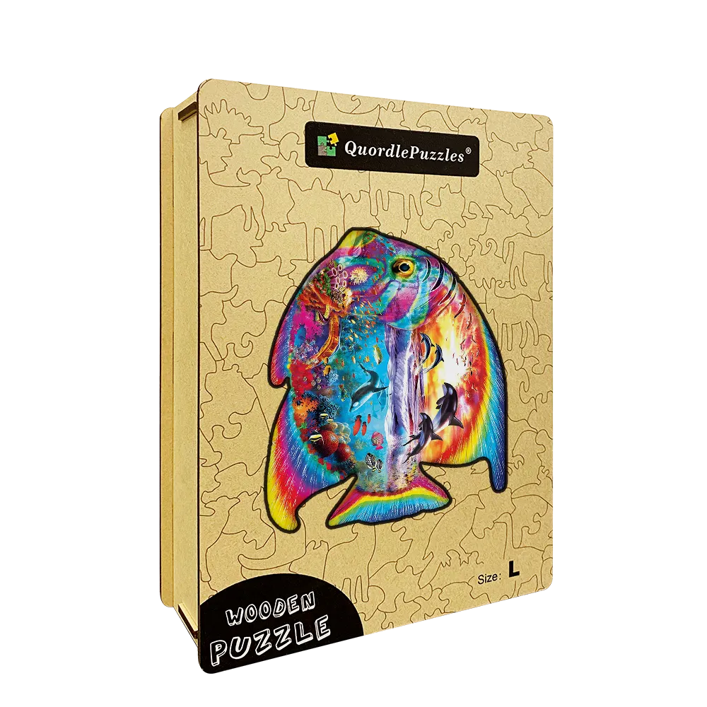 Rainbow Fish puzzle