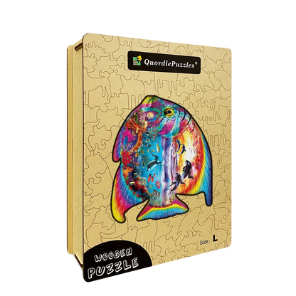 Rainbow Fish puzzle