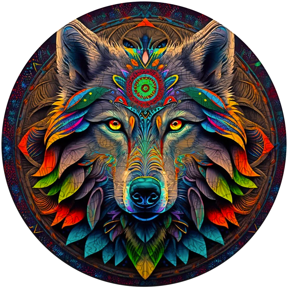 🔥Last Day 86% OFF-Mandala Volk Wooden Jigsaw Puzzle