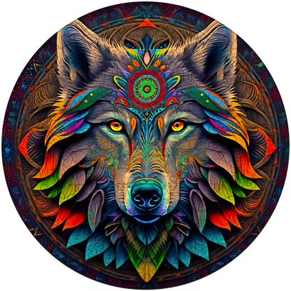 🔥Last Day 86% OFF-Mandala Volk Wooden Jigsaw Puzzle