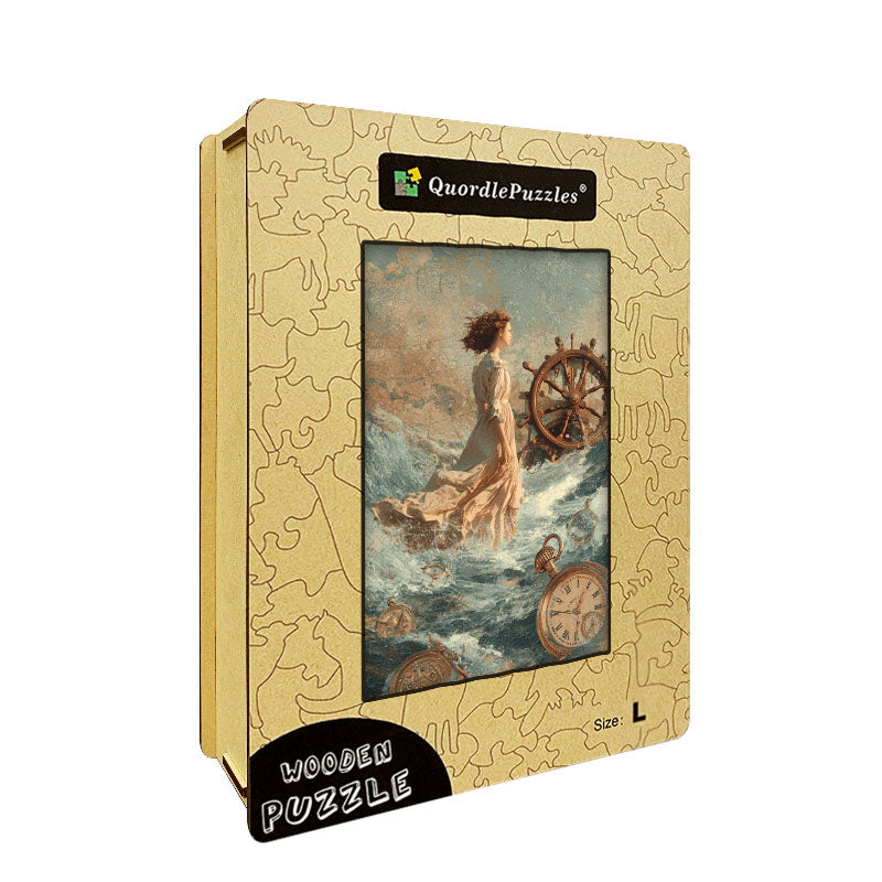 Oceanic Time Wooden Jigsaw Puzzle