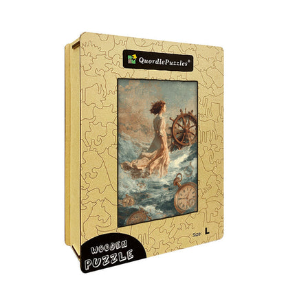Oceanic Time Wooden Jigsaw Puzzle