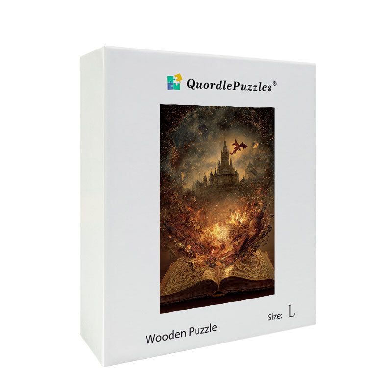 Fantasy Unleashed Wooden Jigsaw Puzzle