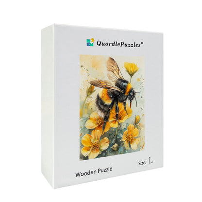 Bee & Blossom Wooden Jigsaw Puzzle