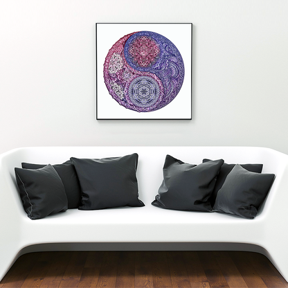 Mandala Flower Puzzle