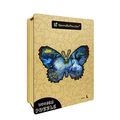 🔥LAST DAY 82% OFF-Butterflies and Unicorns puzzle