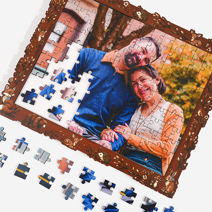 Custom Photo Puzzles+Animal Photo Frame