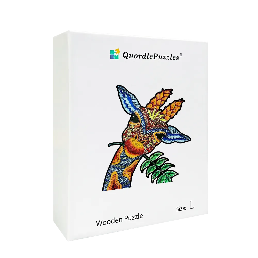Curious Giraffe Jigsaw Puzzle