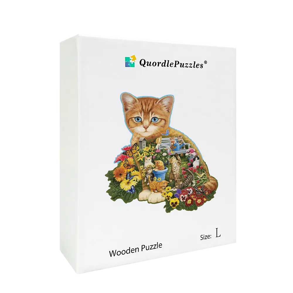 Garden Cat Jigsaw Puzzle