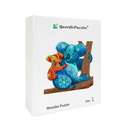 Koala Mother and Child Jigsaw Puzzle