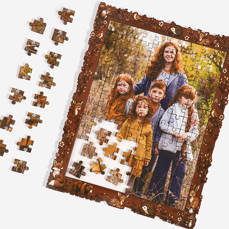 Custom Photo Puzzles+Animal Photo Frame