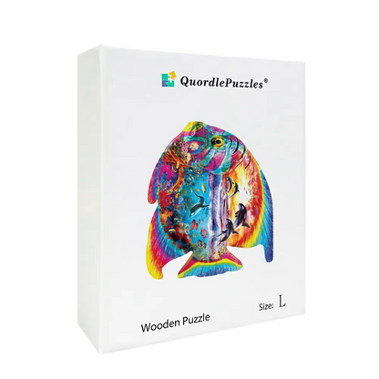 Rainbow Fish puzzle