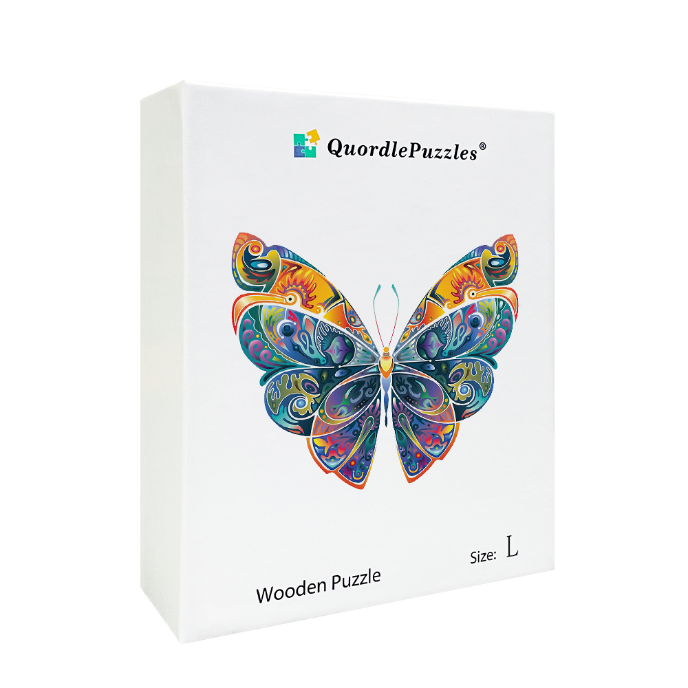 Bright Butterfly Puzzle