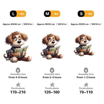 🔥LAST DAY 88% OFF - Dog Reading Book