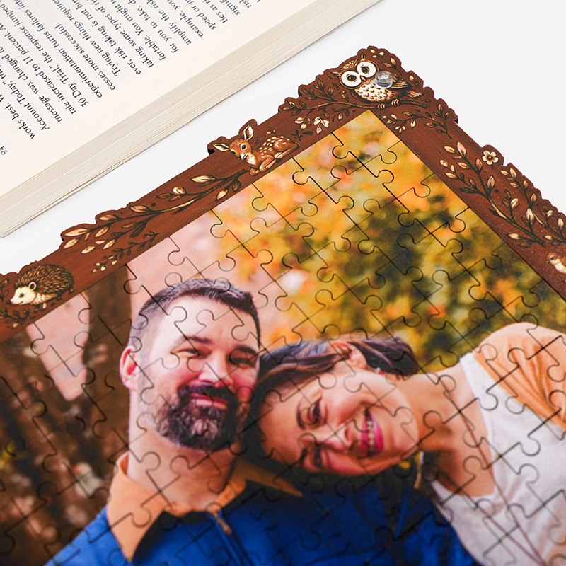 Custom Photo Puzzles+Animal Photo Frame