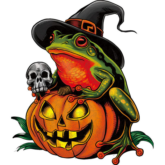 🔥LAST DAY 85% OFF - Halloween Frog Pumpkin