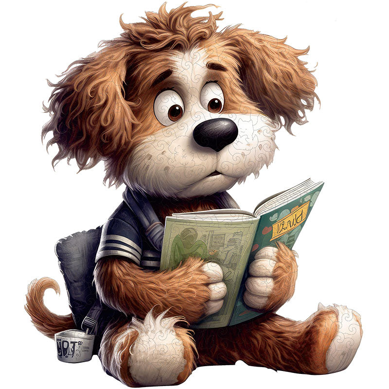 🔥LAST DAY 85% OFF - Dog Reading Book