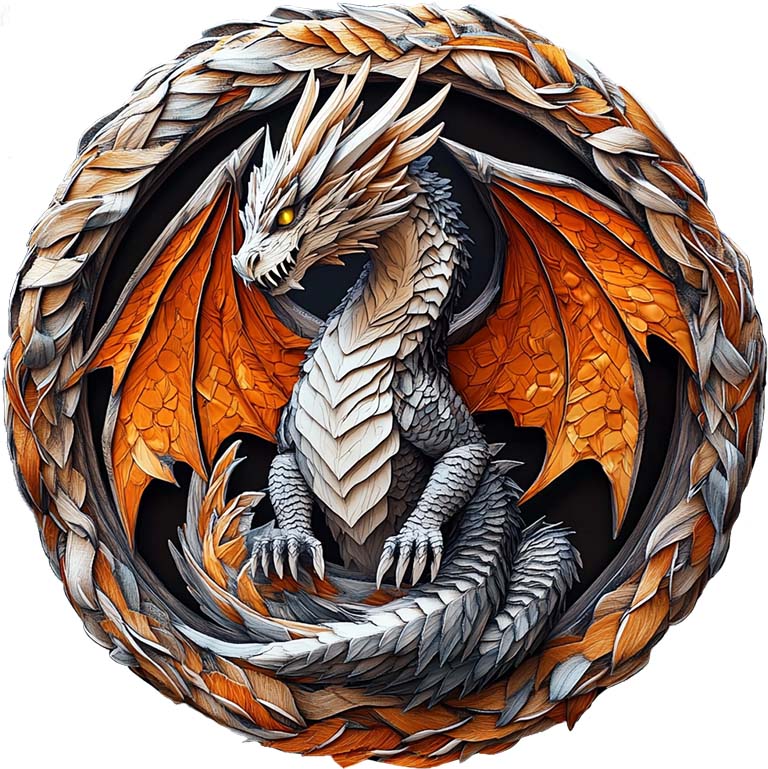 3D Dragon Wooden Jigsaw Puzzle