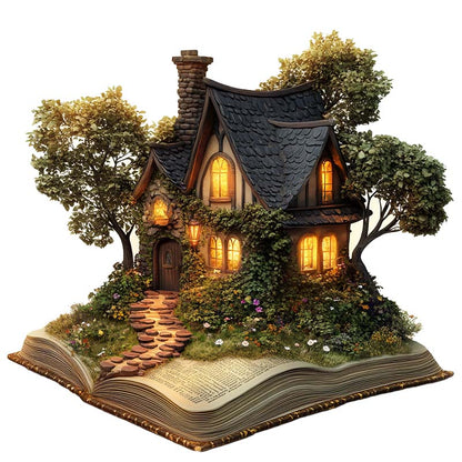 3D Cozy Cottage Wooden Jigsaw Puzzle